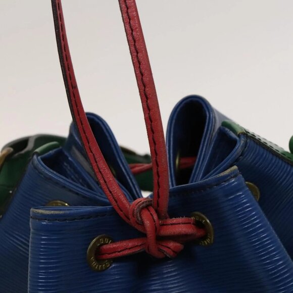 LOUIS VUITTON Epi Toriko Color Noe Bag Red Blue Green M44084 LV Auth 11 - Picture 8 of 16